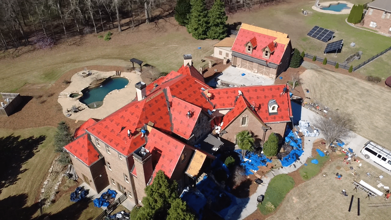 Drafted Home 9 Commercial flat roof system in Georgia