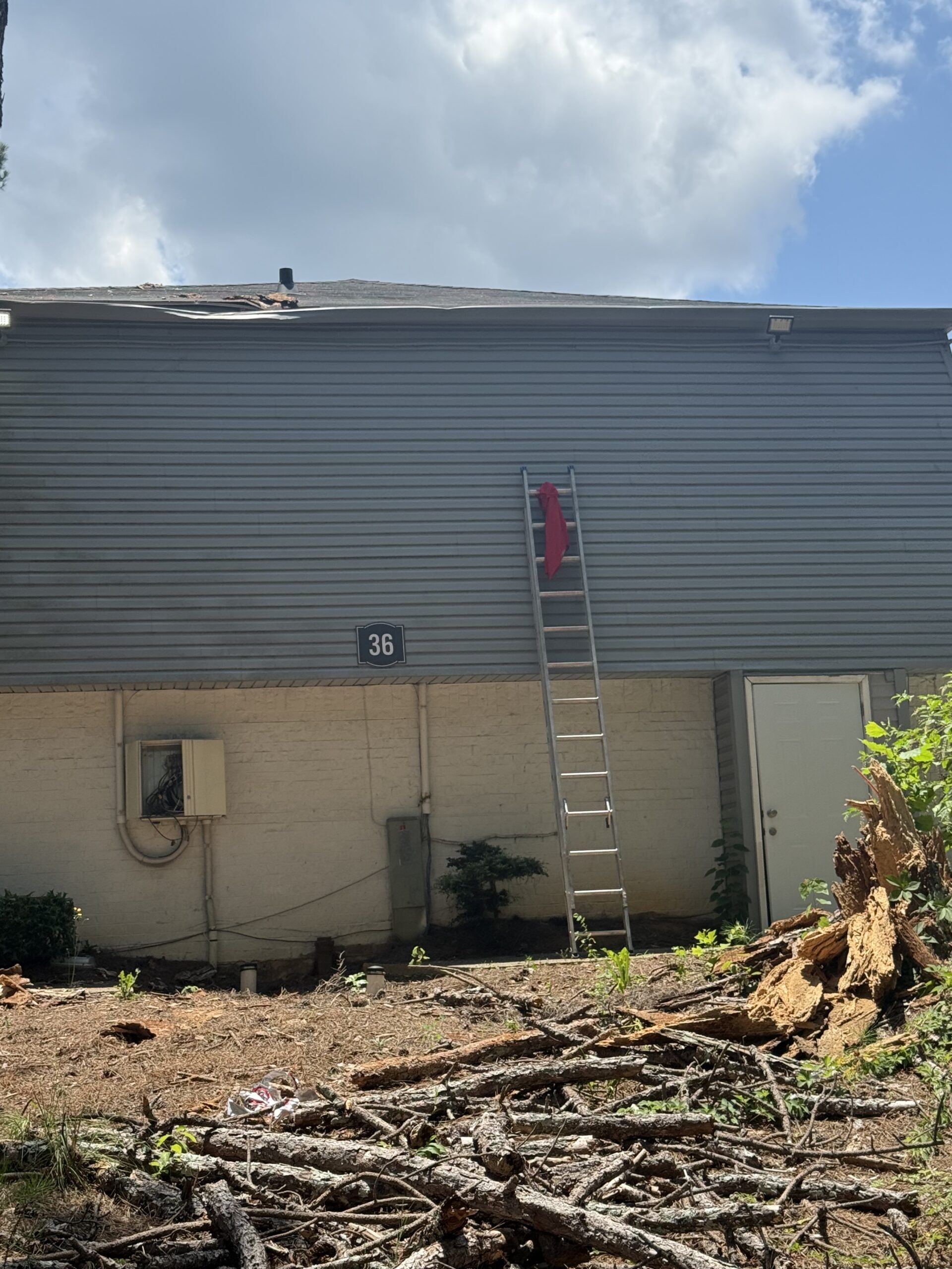 summer storm damage roof atlanta ga